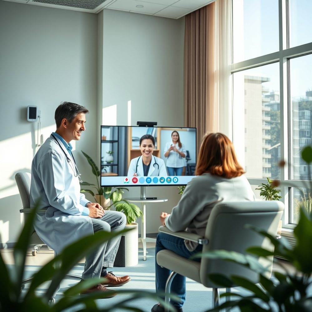 Imagem sobre como usar telemedicina em clínicas