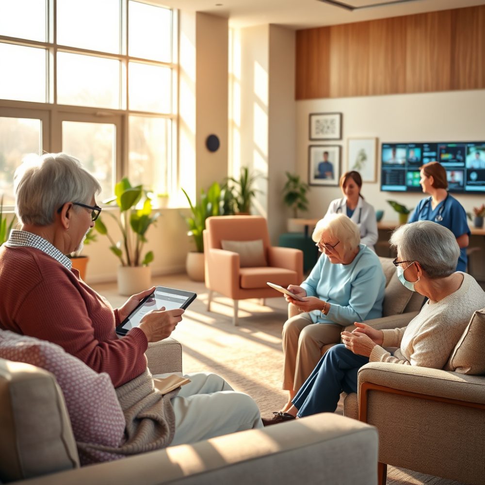 Imagem sobre tecnologia para casas de repouso