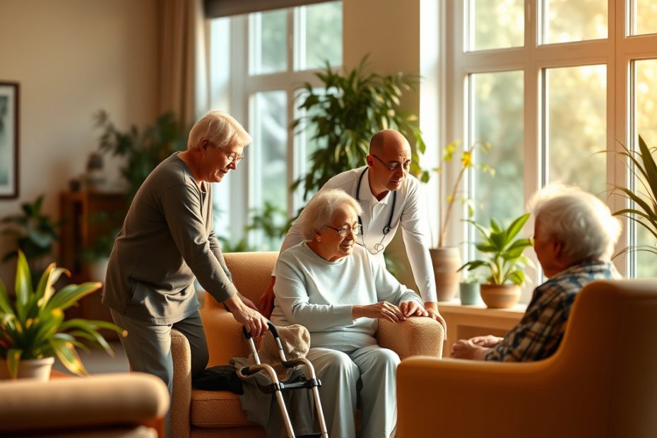 Cuidado Geriátrico em Lar de Idosos: Garantindo Bem-Estar