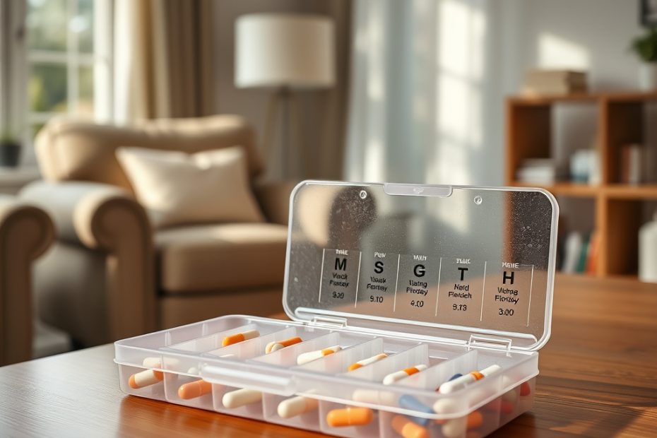 Caixinha de Medicamentos para Idosos: Organização e Segurança
